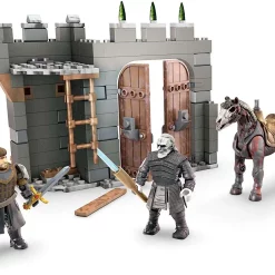 Hot Sale 😀 Game of Thrones Black Series Winterfell Defense Set ❤️ -Mezco Toyz Shop megalannister inset3