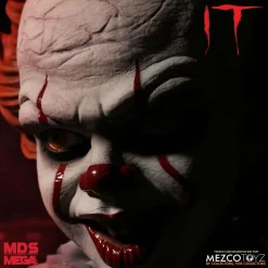 Flash Sale ✔️ IT Movie (2017) Pennywise Mega Scale TALKING Action Figure [2017 Version] ⌛ -Mezco Toyz Shop megascalepennywise inset3