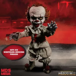 Flash Sale ✔️ IT Movie (2017) Pennywise Mega Scale TALKING Action Figure [2017 Version] ⌛ -Mezco Toyz Shop megascalepennywise inset4
