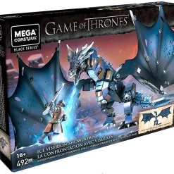 Outlet 🎉 Game of Thrones Black Series Ice Viserion Showdown Set ✔️