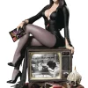 Best Pirce 🔔 Mezco Static-6 Elvira Mistress of the Dark Action Figure (Pre-Order ships August) 😍