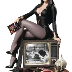 Best Pirce 🔔 Mezco Static-6 Elvira Mistress of the Dark Action Figure (Pre-Order ships August) 😍