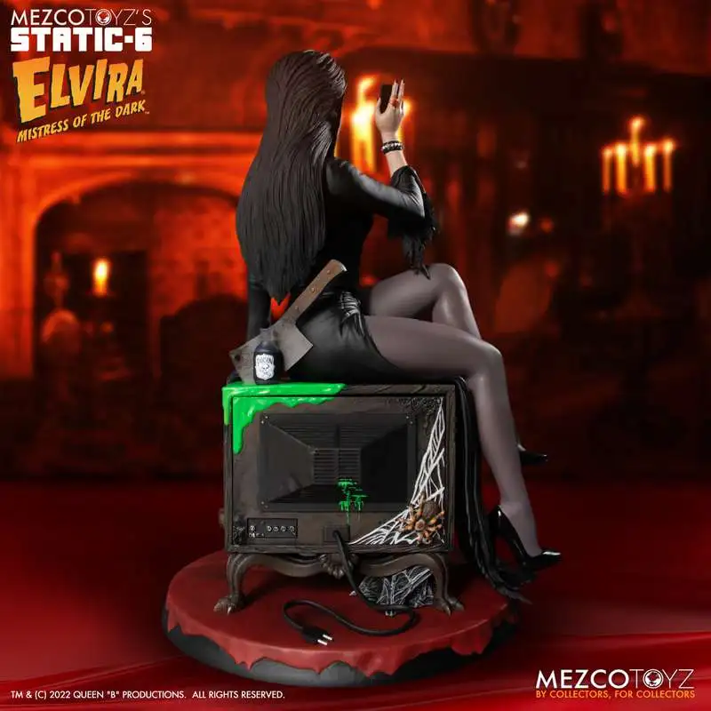 Best Pirce π Mezco Static-6 Elvira Mistress of the Dark Action Figure (Pre-Order ships August) π 4 Best Pirce π Mezco Static-6 Elvira Mistress of the Dark Action Figure (Pre-Order ships August) π - Image 4