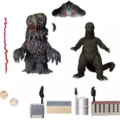 Best Sale ⭐ 5 Points XL Godzilla vs Hedorah (1971) Godzilla, Final Form Hedorah & Flying Hedorah Deluxe Action Figure Boxed Set [Round 2] ❤️ -Mezco Toyz Shop mezcogodzillahedorah inset4