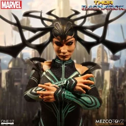 Buy ✨ Marvel Thor: Ragnarok Hela Action Figure 🥰 -Mezco Toyz Shop mezcohela inset2