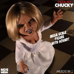 Budget 😉 Child's Play Seed of Chucky Tiffany Mega Scale TALKING Action Figure (Pre-Order ships January) ⭐ -Mezco Toyz Shop mezcomegascaletalkingtiffany inset2