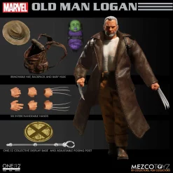 Brand new π Marvel One:12 Collective Old Man Logan Action Figure β¨ 9 Brand new π Marvel One:12 Collective Old Man Logan Action Figure β¨ -Mezco Toyz Shop mezcooldmanlogan inset4