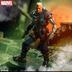Outlet ✨ Marvel One:12 Collective Cable Action Figure [Light Up Feature!] 🤩 -Mezco Toyz Shop mezcoone12cable inset3