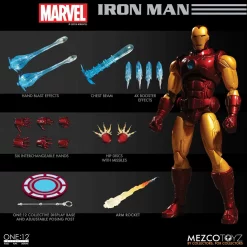 Flash Sale ✨ Marvel One:12 Collective Iron Man Action Figure ❤️ 9 Flash Sale ✨ Marvel One:12 Collective Iron Man Action Figure ❤️ -Mezco Toyz Shop mezcoone12ironman inset4