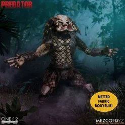 Hot Sale 😀 One:12 Collective Deluxe Edition Predator Action Figure [Light-Up Bio Helmet!] ❤️ -Mezco Toyz Shop mezcoone12predator inset4