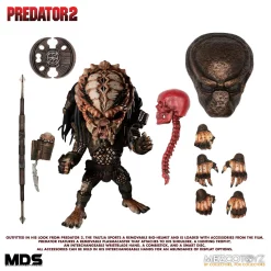 Wholesale 😀 Predator 2 MDS Designer Series Predator City Hunter Action Figure [Deluxe Edition] ❤️ -Mezco Toyz Shop mezcoone12predator2 inset4