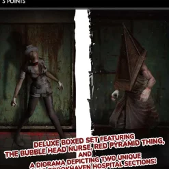 Flash Sale ✔️ Silent Hill 5 Points Bubble Head Nurse & Red Pyramid Thing Deluxe Action Figure Set (Pre-Order ships February) ❤️