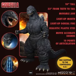 Discount 🌟 Godzilla Ultimate Action Figure [Lights & Sounds] (Pre-Order ships January) 👏 -Mezco Toyz Shop mezcoultimategodzilla inset3