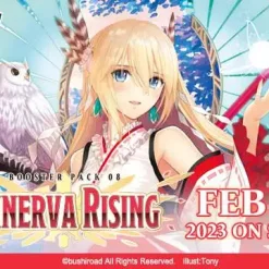 Promo ✨ Cardfight Vanguard Trading Card Game Minerva Rising Booster Box #08 [16 Packs] (Pre-Order ships February) 👏