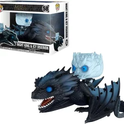 Cheapest 💯 Funko Game of Thrones POP! Rides Night King & Icy Viserion Vinyl Figure #58 [Damaged Package] ⭐