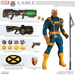 Outlet 🎁 Marvel One:12 Collective Cable Exclusive Action Figure [PX Exclusive] 🥰 -Mezco Toyz Shop oct188681 inset2