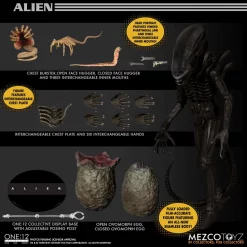 Brand new 🥰 One:12 Collective Alien Action Figure (Pre-Order ships January) 😍 -Mezco Toyz Shop one12collectivealien inset4