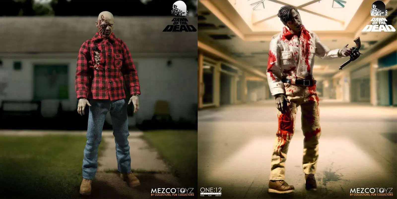 Buy ✔️ Dawn of the Dead One:12 Collective Flyboy & Plaid ⭐ Shirt Zombie Action Figure Boxed Set 2-Pack ✔️ 2 Buy ✔️ Dawn of the Dead One:12 Collective Flyboy & Plaid ⭐ Shirt Zombie Action Figure Boxed Set 2-Pack ✔️ - Image 2