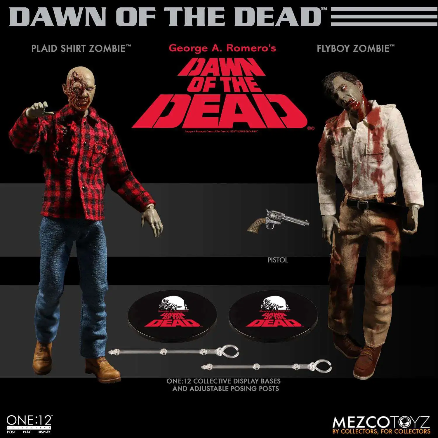 Buy ✔️ Dawn of the Dead One:12 Collective Flyboy & Plaid ⭐ Shirt Zombie Action Figure Boxed Set 2-Pack ✔️ 5 Buy ✔️ Dawn of the Dead One:12 Collective Flyboy & Plaid ⭐ Shirt Zombie Action Figure Boxed Set 2-Pack ✔️ - Image 5
