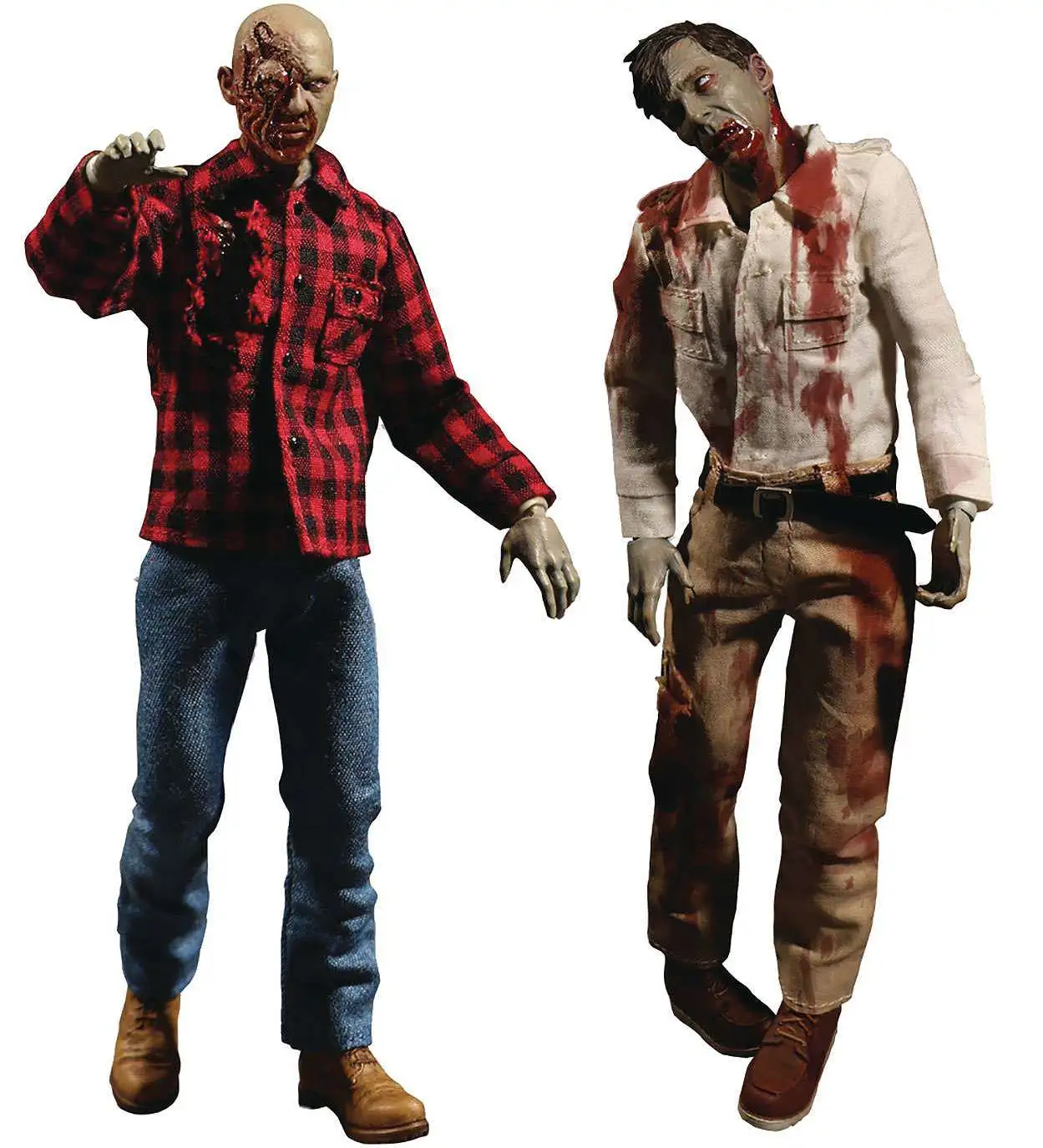 Buy ✔️ Dawn of the Dead One:12 Collective Flyboy & Plaid ⭐ Shirt Zombie Action Figure Boxed Set 2-Pack ✔️ 1 Buy ✔️ Dawn of the Dead One:12 Collective Flyboy & Plaid ⭐ Shirt Zombie Action Figure Boxed Set 2-Pack ✔️