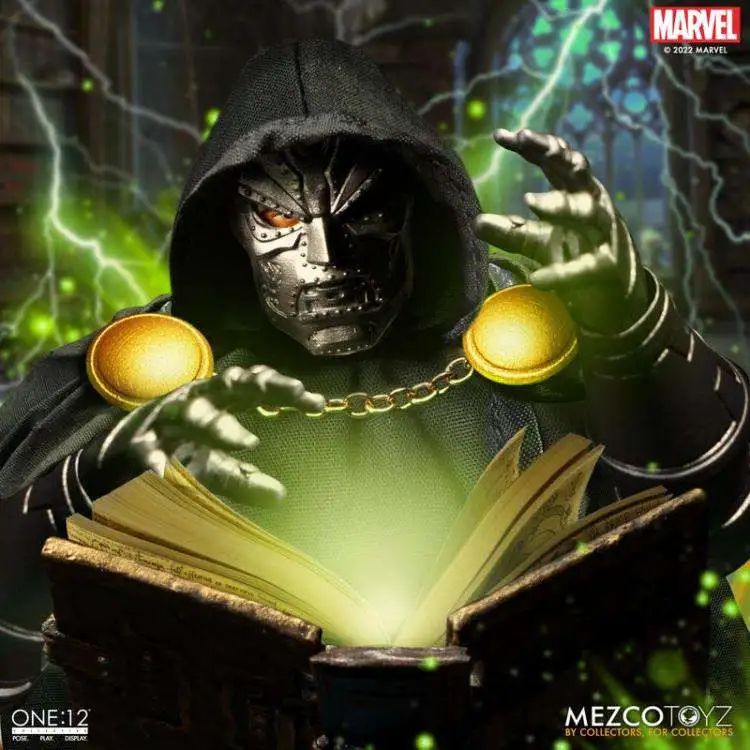 Flash Sale ✔️ Marvel One:12 Collective Doctor Doom Action Figure (Pre-Order ships April 2023) ⭐ 3 Flash Sale ✔️ Marvel One:12 Collective Doctor Doom Action Figure (Pre-Order ships April 2023) ⭐ - Image 3