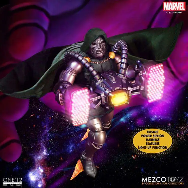 Flash Sale ✔️ Marvel One:12 Collective Doctor Doom Action Figure (Pre-Order ships April 2023) ⭐ 4 Flash Sale ✔️ Marvel One:12 Collective Doctor Doom Action Figure (Pre-Order ships April 2023) ⭐ - Image 4