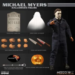Best Sale ⭐ Halloween One:12 Collective Michael Myers Action Figure ✔️ -Mezco Toyz Shop one12michaelmyers inset3