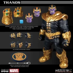 Coupon ✔️ Marvel One:12 Collective Thanos Action Figure [Light-Up Feature] ✔️ -Mezco Toyz Shop one12thanos inset4