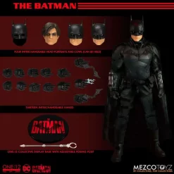 Brand new 🎉 DC One:12 Collective The Batman Action Figure (Pre-Order ships April 2023) 😍 -Mezco Toyz Shop one12thebatman inset2
