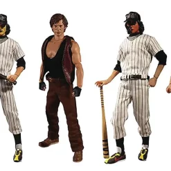 Cheap 💯 The Warriors Deluxe Action Figure 4-Pack Box Set [Swan, Ajax & 2x ⚾ Baseball Fury] 🧨