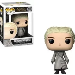 Best Pirce 🎉 Funko POP! Game of Thrones Daenerys Vinyl Figure #59 [White Coat] 🔥