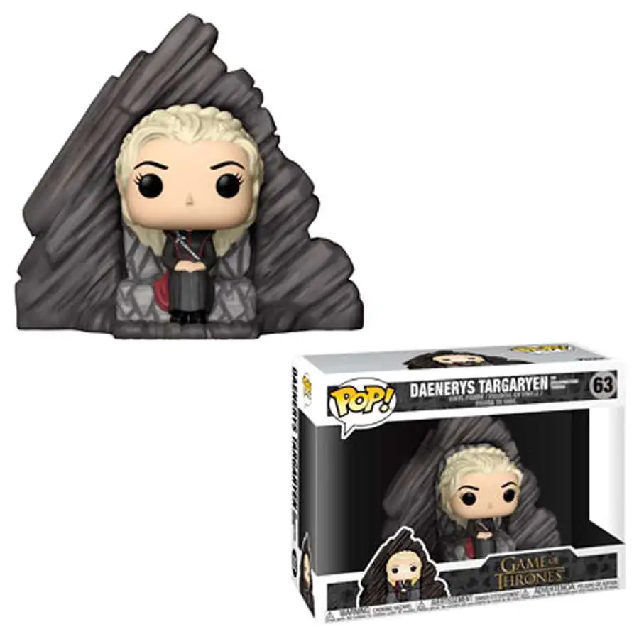 Top 10 π― Funko POP! Game of Thrones Daenerys on Dragonstone Throne Deluxe Vinyl Figure #63 βοΈ 1 Top 10 π― Funko POP! Game of Thrones Daenerys on Dragonstone Throne Deluxe Vinyl Figure #63 βοΈ