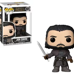 Best deal ✔️ Funko POP! Game of Thrones Jon Snow Vinyl Figure #61 [Beyond the Wall] ✨