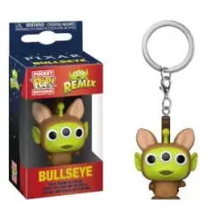 Hot Sale 🎁 Funko Disney / Pixar Pocket POP! Alien as Bullseye Keychain ❤️