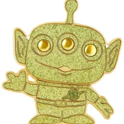 Deals ✨ Funko Disney / Pixar POP! Pin Alien Large Enamel Pin [Chase Version, Glitter] ⌛