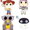 Promo 🛒 Funko Disney / Pixar POP! Pin Woody, Wall-E, Eve, Buzz & Alien Set of 4 Large Enamel Pins ✔️