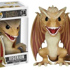 New 🌟 Funko POP! Game of Thrones Viserion 6-Inch Vinyl Figure #34 [Super-Sized Tan Version] ✨