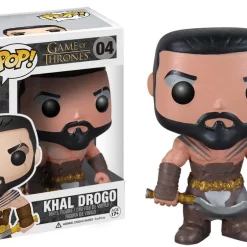 Flash Sale 👏 Funko POP! Game of Thrones Khal Drogo Vinyl Figure #04 ❤️