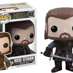 Deals 😉 Funko POP! Game of Thrones Ned Stark Vinyl Figure #02 [Damaged Package] ⭐