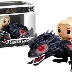Wholesale ⌛ Funko Game of Thrones POP! Rides Drogon & Daenerys Vinyl Figure #15 [Damaged Package] ✨