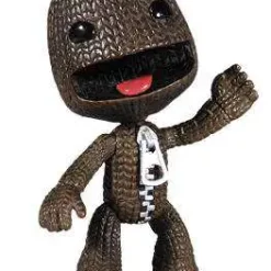 Promo 🔔 Little Big Planet Series 1 Sackboy Action Figure [Open Mouth] 🛒
