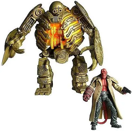 Flash Sale ❤️ Hellboy 2 The Golden Army Hellboy & Golden Army Soldier Exclusive Action Figure Set ⭐ 2 Flash Sale ❤️ Hellboy 2 The Golden Army Hellboy & Golden Army Soldier Exclusive Action Figure Set ⭐ - Image 2