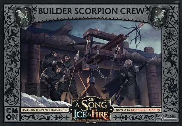 Brand new ⌛ A Song of Ice & Fire Builder Scorpion Crew Unit Box Tabletop Miniatures Game ⭐ 1 Brand new ⌛ A Song of Ice & Fire Builder Scorpion Crew Unit Box Tabletop Miniatures Game ⭐
