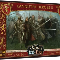 Discount ⌛ A Song of Ice & Fire Lannister Heroes #2 Tabletop Miniatures Game ✔️