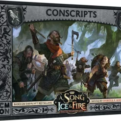 New 🔥 A Song of Ice & Fire Night's ⌚ Watch Conscripts Unit Box Tabletop Miniatures Game ⌛
