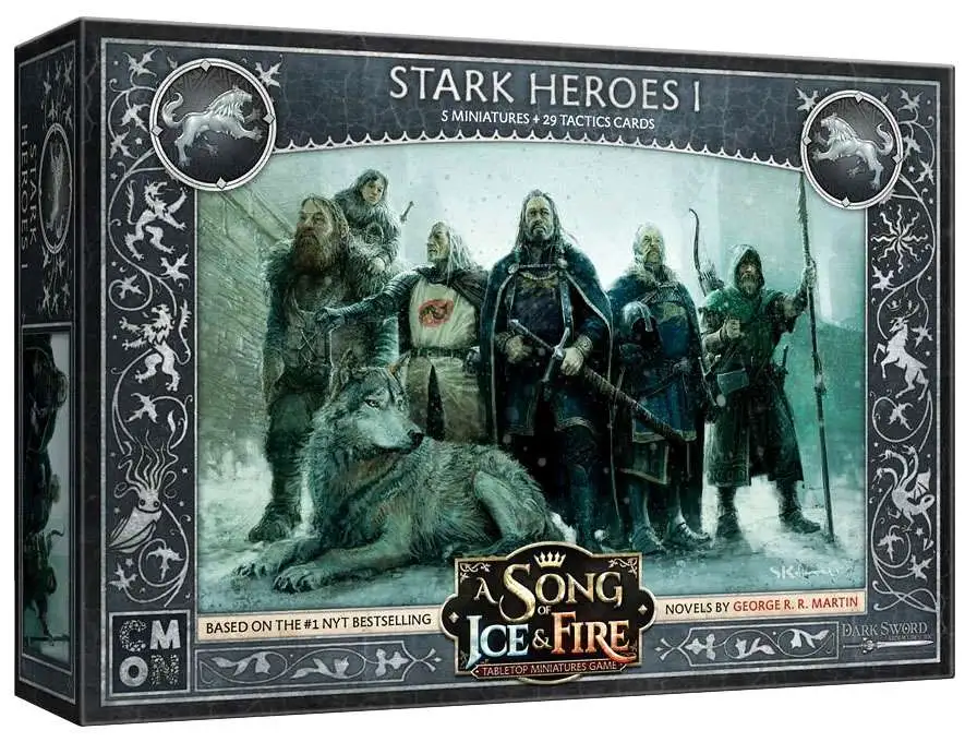 New π A Song of Ice & Fire Stark Heroes #1 Tabletop Miniatures Game β 1 New π A Song of Ice & Fire Stark Heroes #1 Tabletop Miniatures Game β