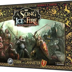 Best deal ❤️ A Song of Ice & Fire Stark vs. Lannister Tabletop Miniatures Game Starter Set ✔️