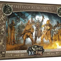 Brand new 😀 A Song of Ice & Fire Free Folk Attachments #1 Unit Box 🎉