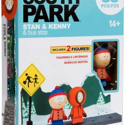 Deals 😍 McFarlane Toys South Park Stan & Kenny With the Bus Stop Small Construction Set 👍
