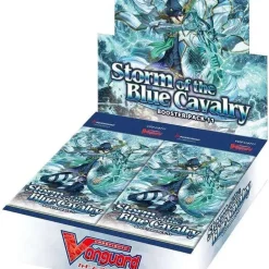 Cheapest 🔥 Cardfight Vanguard Trading Card Game Storm of the Blue Cavalry Booster Box [16 Packs] 🎁